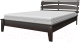Каркас кровати Bravo Мебель Камелия 4 160x200 (венге) - 