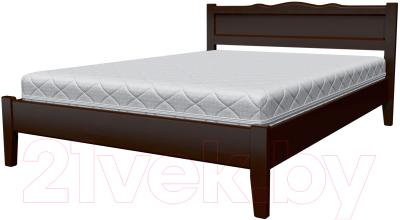 Каркас кровати Bravo Мебель Карина 7 160x200 (орех)