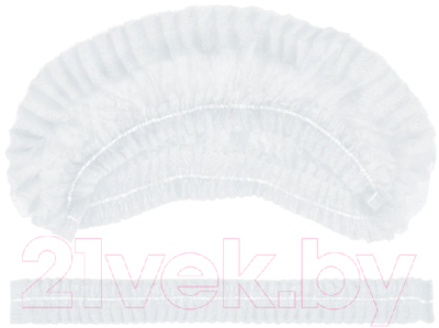 Комплект шапочек одноразовых Чистовье Шарлотка 603-202 (50шт, белый)