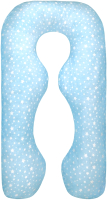 Подушка для беременных Fun Ecotex Звездочки / FE 18024 (голубой) - 