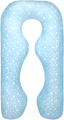 Подушка для беременных Fun Ecotex Звездочки / FE 18024 (голубой)