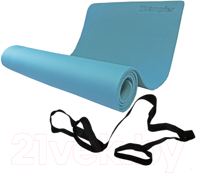 Коврик для йоги и фитнеса Kampfer 60x180x0.65 (синий)
