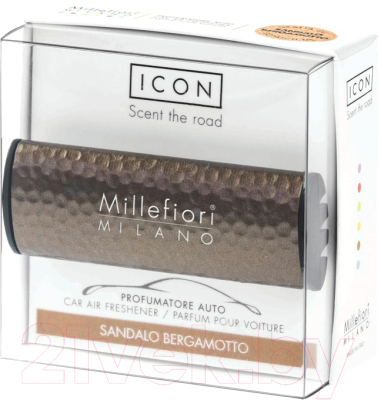 

Ароматизатор автомобильный Millefiori Milano, Тени металла / 16CAR42