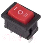 Выключатель клавишный Rexant ON-OFF-ON 36-2144 (красный)