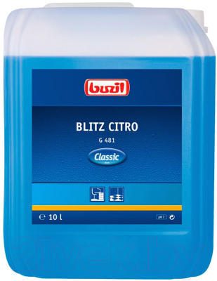 Универсальное чистящее средство Buzil Blitz Citro G481 (10л)