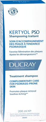 Шампунь для волос Ducray Кертиол ПСО кераторедуцирующий (200мл)