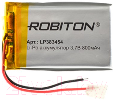

Аккумулятор Robiton, LP383454