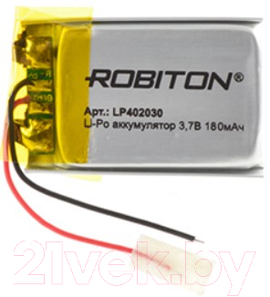 

Аккумулятор Robiton, LP4070100