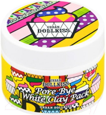

Маска для лица кремовая Baviphat, Urban Dollkiss Pore Bye White Clay Pack