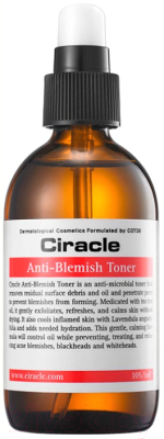 Тонер для лица Ciracle Anti-Acne Anti Blemish Toner (105.5мл)