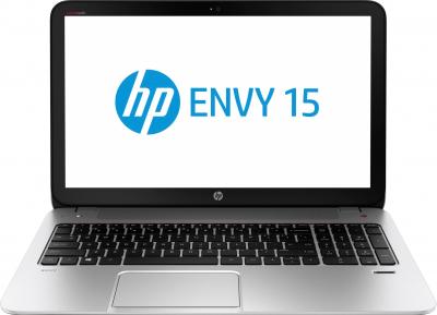 Ноутбук HP Envy 15-j014sr (F0F13EA) - фронтальный вид