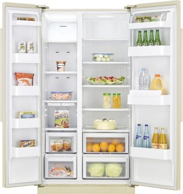 Холодильник с морозильником Samsung RSA1SHVB1/BWT - внутренний вид