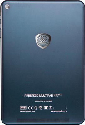 Планшет Prestigio MultiPad 4 Quantum 7.85 8GB 3G (PMP5785C3G_BL_QUAD) - вид сзади