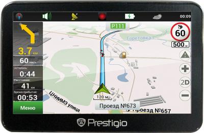 GPS навигатор Prestigio GeoVision 5300 (PGPS5300CIS04GBNV) - общий вид