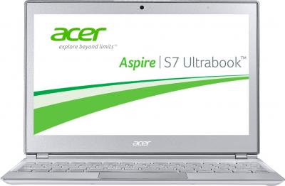 Ноутбук Acer Aspire S7-191-53334G12ass (NX.M42ER.003) - фронтальный вид