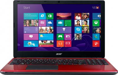 Ноутбук Acer Aspire E1-572G-54204G1TMnrr (NX.MJHER.005) - фронтальный вид