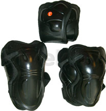 Комплект защиты Speed GF-8008 (L, Black) - общий вид