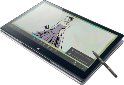 Ноутбук Acer R7-572G-74506G75ass Core (NX.M95ER.004) - планшетный вид