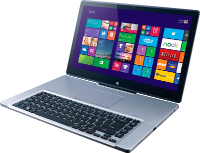 Ноутбук Acer R7-572G-74506G75ass Core (NX.M95ER.004) - общий вид