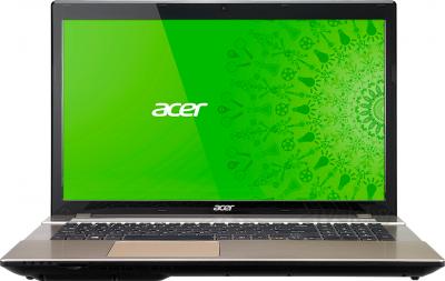 Ноутбук Acer V3-772G-747a161.26TMamm (NX.M9VER.012) - фронтальный вид