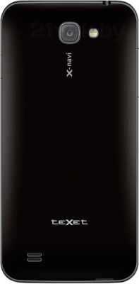 Смартфон Texet X-navi / TM-4672 (черный) - задняя панель