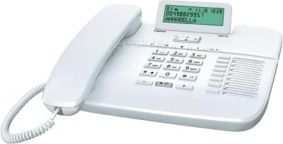 Проводной телефон Gigaset DA710 (белый) - общий вид