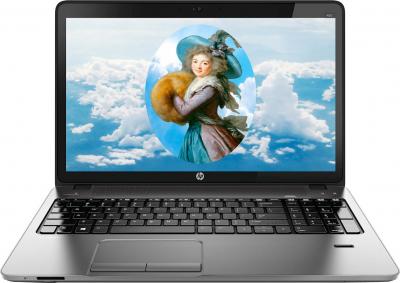 Ноутбук HP Probook 450 G0 (A6G64EA) - фронтальный вид