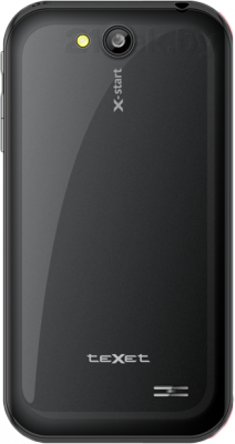 Смартфон Texet X-start / TM-4172 (черный) - задняя панель
