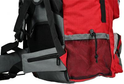 Рюкзак туристический Outhorn Argon-80 COL12-PCG003 (Red) - карман-сетка и карман на поясном ремне