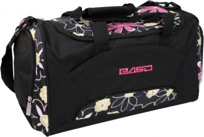 Спортивная сумка Paso 49-488 (Black-Flowers) - общий вид