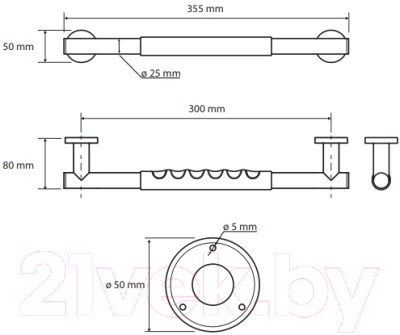 Поручень Bemeta Omega 104507661