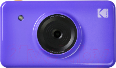 Фотоаппарат с мгновенной печатью Kodak Mini Shot (фиолетовый)