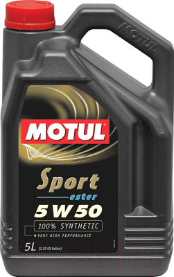 Моторное масло Motul Sport 5W50 / 102716 (5л)