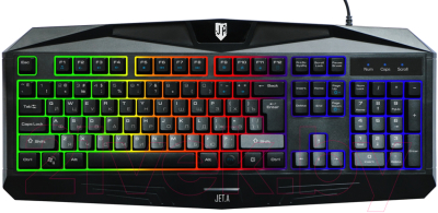 Клавиатура Jet.A GamingLine K16 LED (черный)