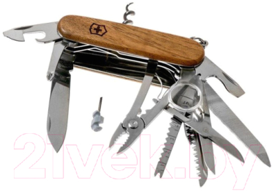 Нож туристический Victorinox Swiss Champ Wood 1.6791.63