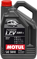 Моторное масло Motul Power LCV Euro+ 5W40 / 106132 (5л) - 