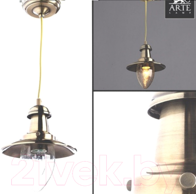 Потолочный светильник Arte Lamp Fisherman Bronze A5518SP-1AB