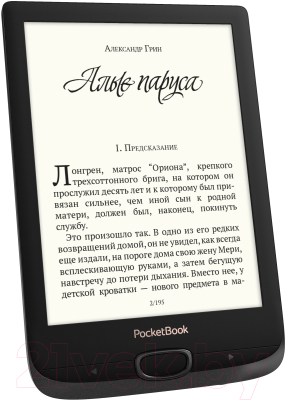 Электронная книга PocketBook 616 / PB616-H-CIS (черный)