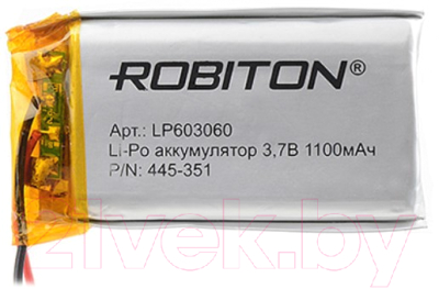 

Аккумулятор Robiton, LP603060