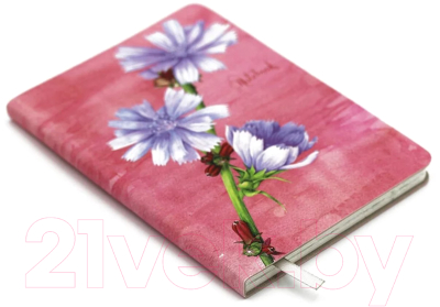 Записная книжка Канц-Эксмо Aquarelle. Полевые цветы / КЗАК6802928 (80л)