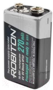 

Аккумулятор Robiton, RTU270MH-1 BL1