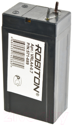 

Батарея для ИБП Robiton, VRLA4-0.7
