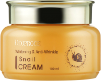 Крем для лица Deoproce Anti-Wrinkle Snail Cream (100мл) - 