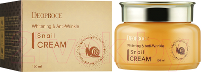 Крем для лица Deoproce Anti-Wrinkle Snail Cream (100мл)
