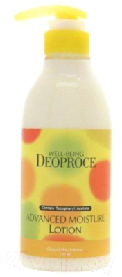 Лосьон для тела Deoproce Well-Being Body & Face Advanced Moisture Lotion (500мл)