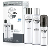 Набор косметики для волос Nioxin Система 2 шампунь 300мл+кондиционер 300мл+маска 100мл - 