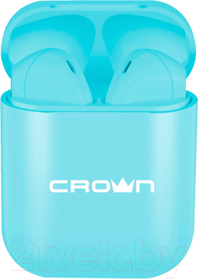 Беспроводные наушники Crown CMTWS-5005 (голубой)