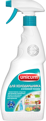 Чистящее средство для кухни Unicum Для холодильника и кухонных поверхностей Спрей (500мл)