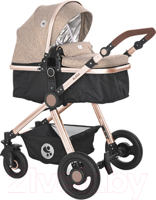 

Детская универсальная коляска Lorelli, Alexa 3 в 1 Pearl Beige / 10021292182