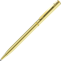 Ручка шариковая B1 Slim Gold / 1101/49 (синий) - 